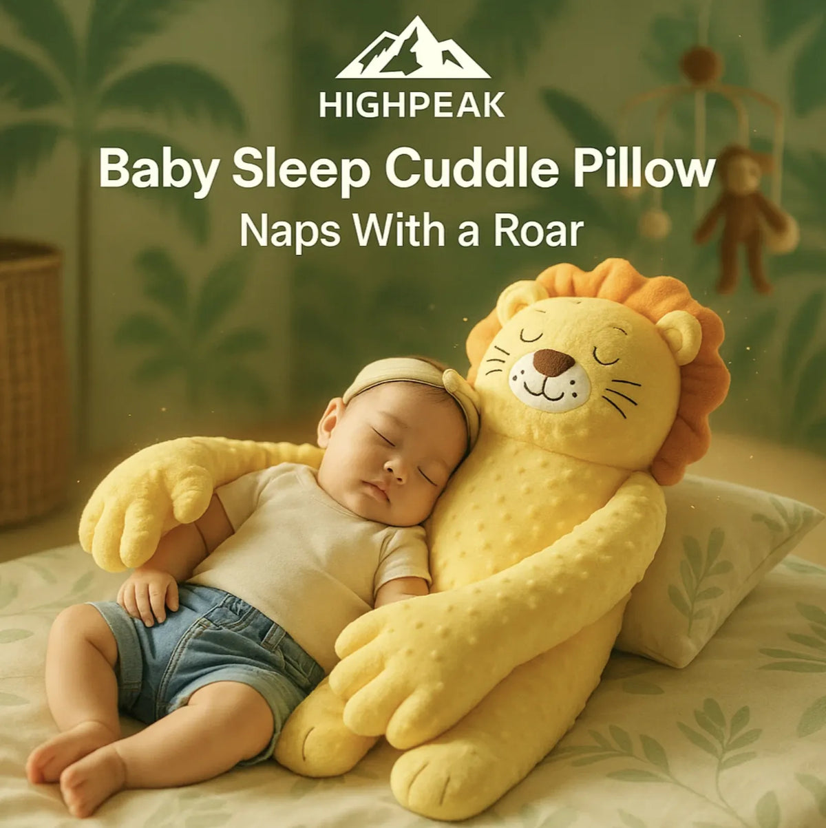 Remote Control Cudle HighPeak Baby Sleep Patting Pillow – Remote Control Plush Soother