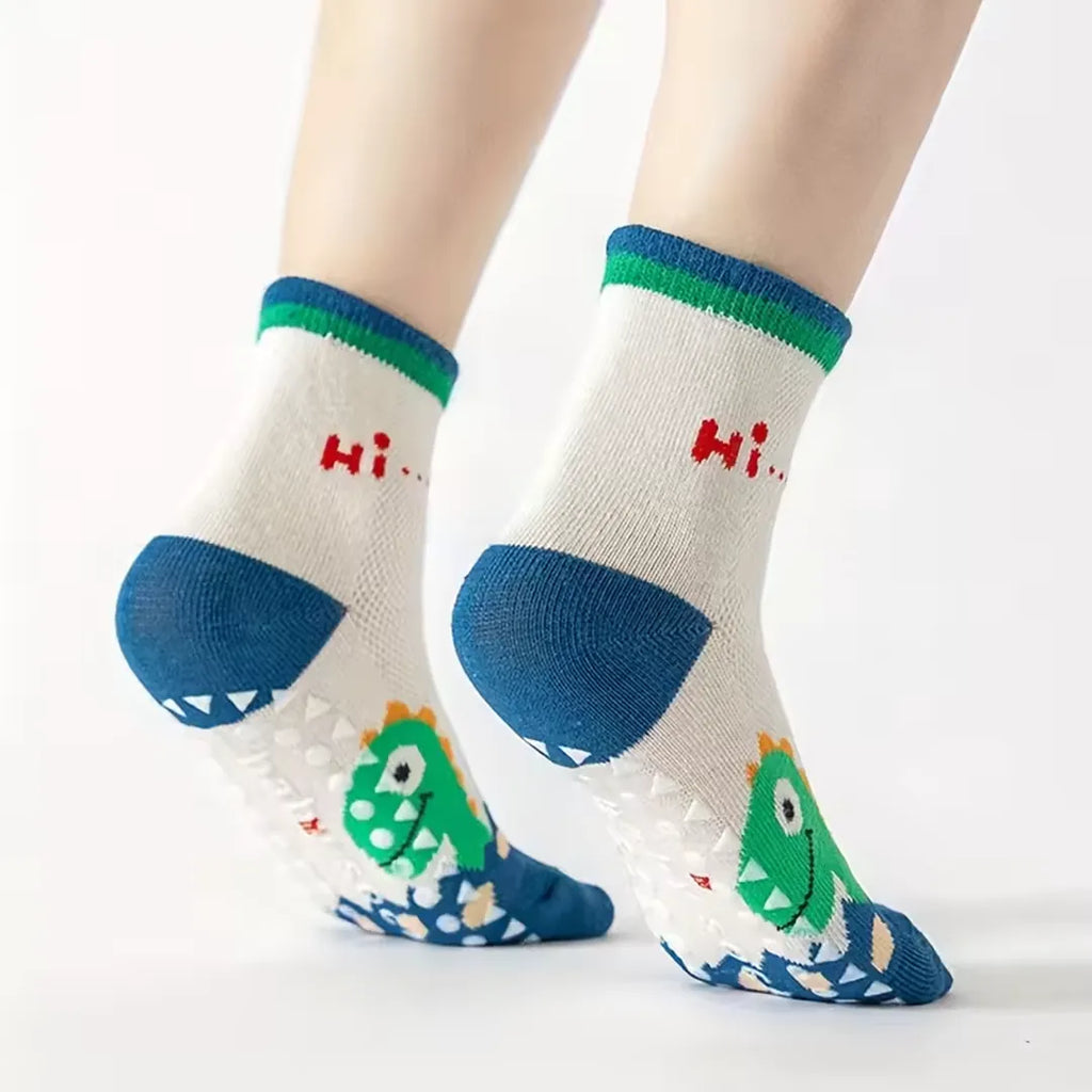 Non-Slip Dinosaur Socks