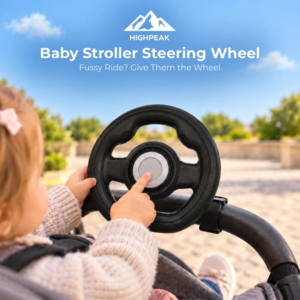 Baby Stroller Steering Wheel