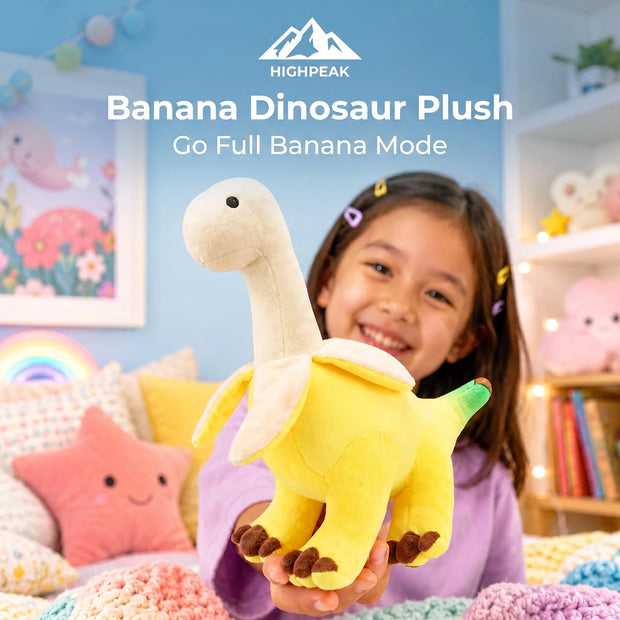 Banana Dinosaur Plush