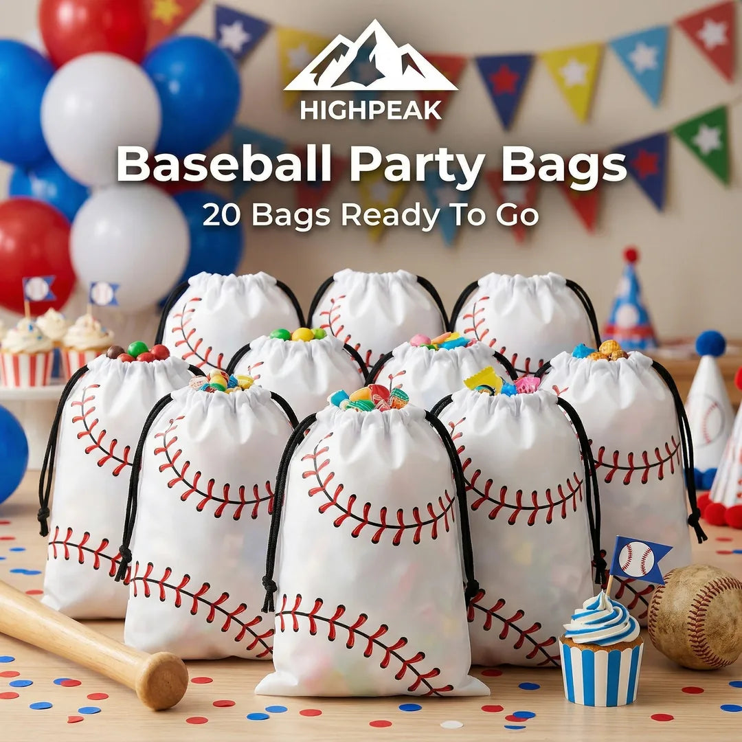 Baseball Party Bags