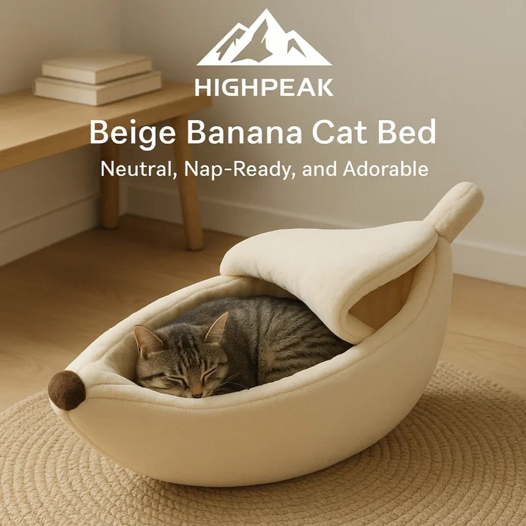 Banana Cat Bed House