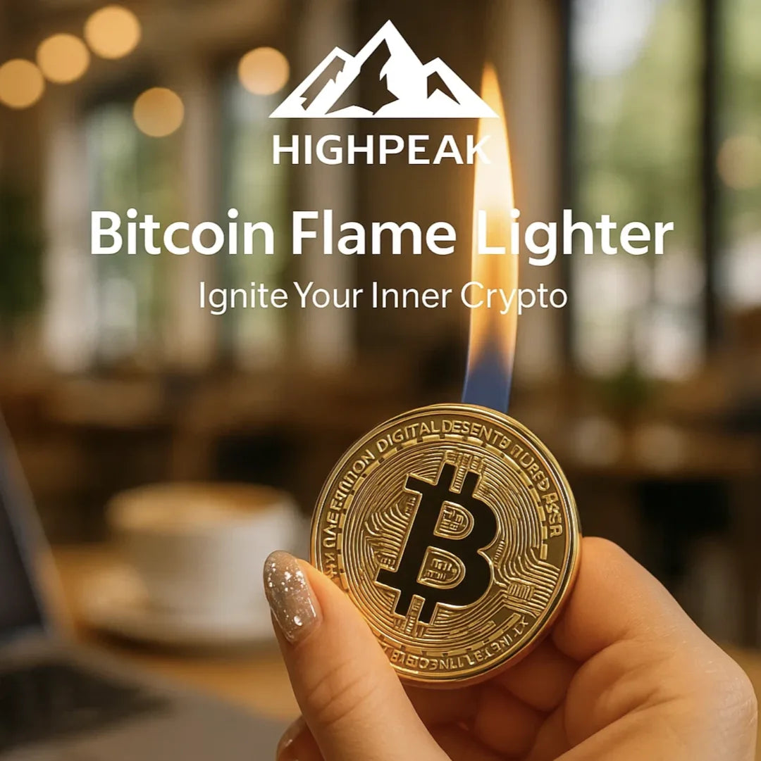 Bitcoin Flame Lighter