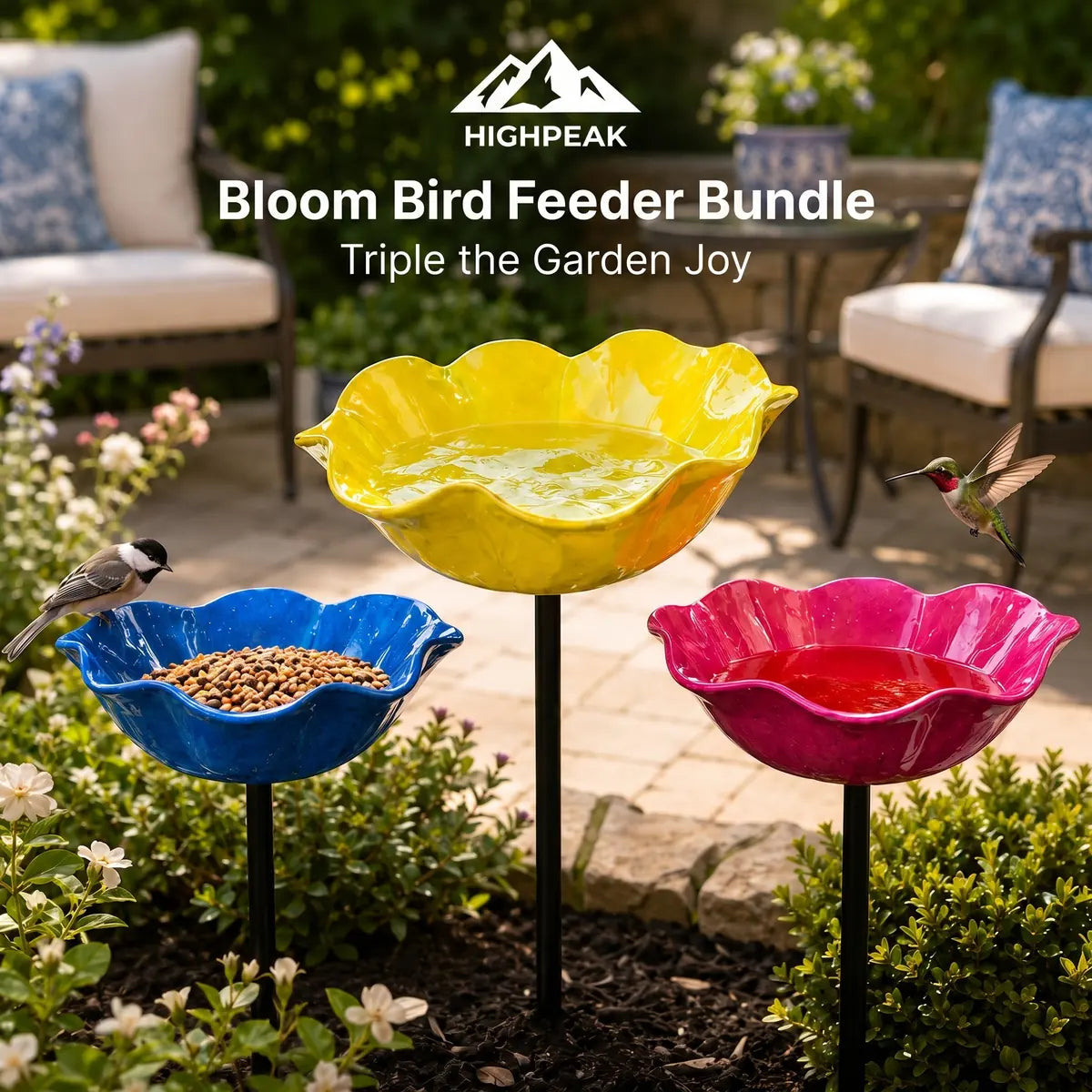 Bloom Bird Feeder