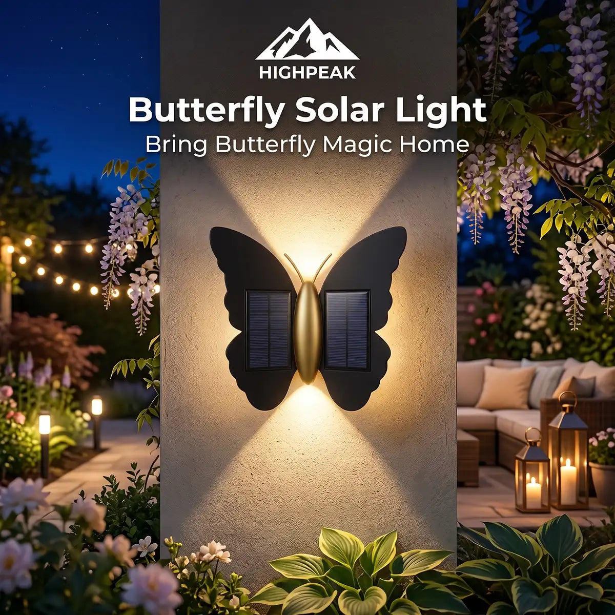 Butterfly Solar Light