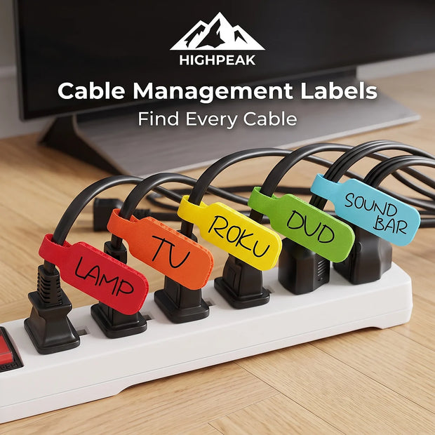 Cable Management Labels