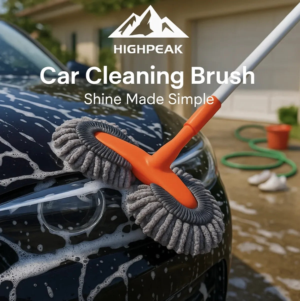 Car Cleaning Microfiber Brush