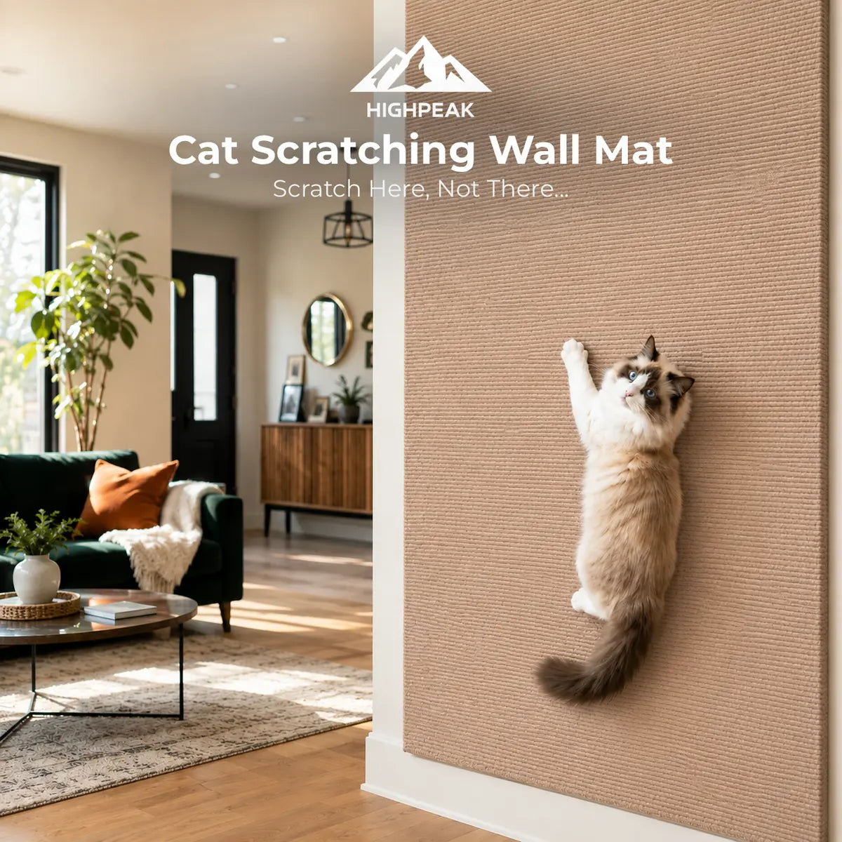 Cat Scratching Wall Mat