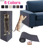 Cat Scratching Wall Mat color chart with climbing, floor, furniture, and wall installation examples