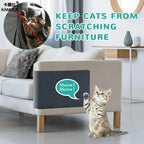 Cat Scratching Wall Mat furniture-protection graphic showing a panel placed on a sofa side