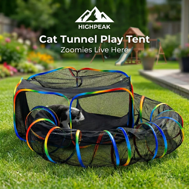 Cat Tunnel Play Tent