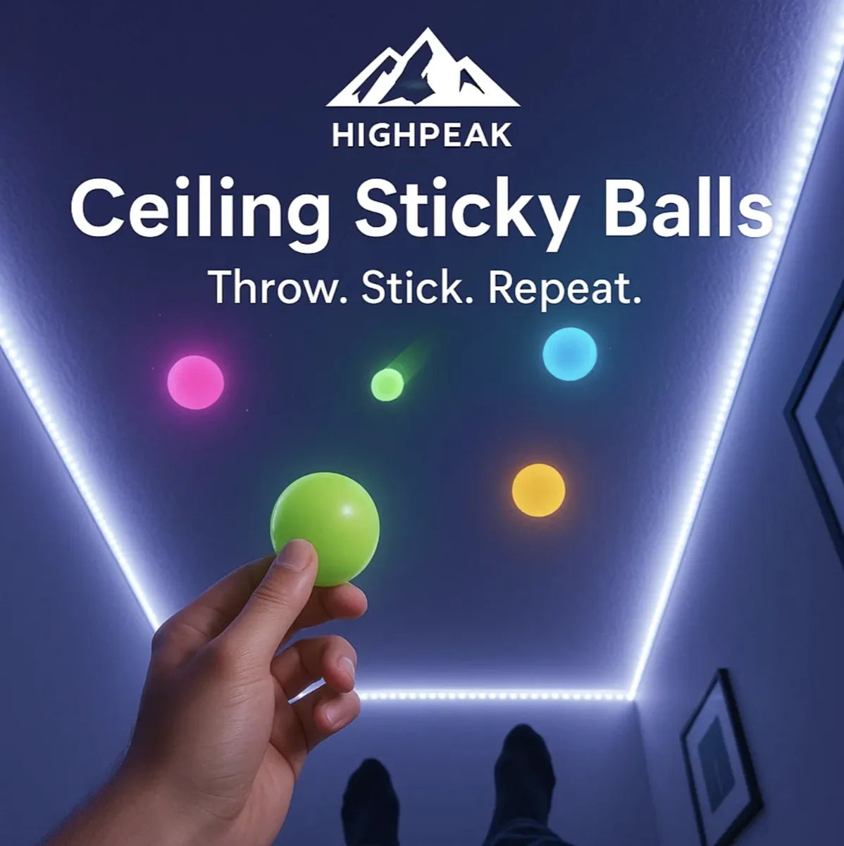 Ceiling Sticky Balls