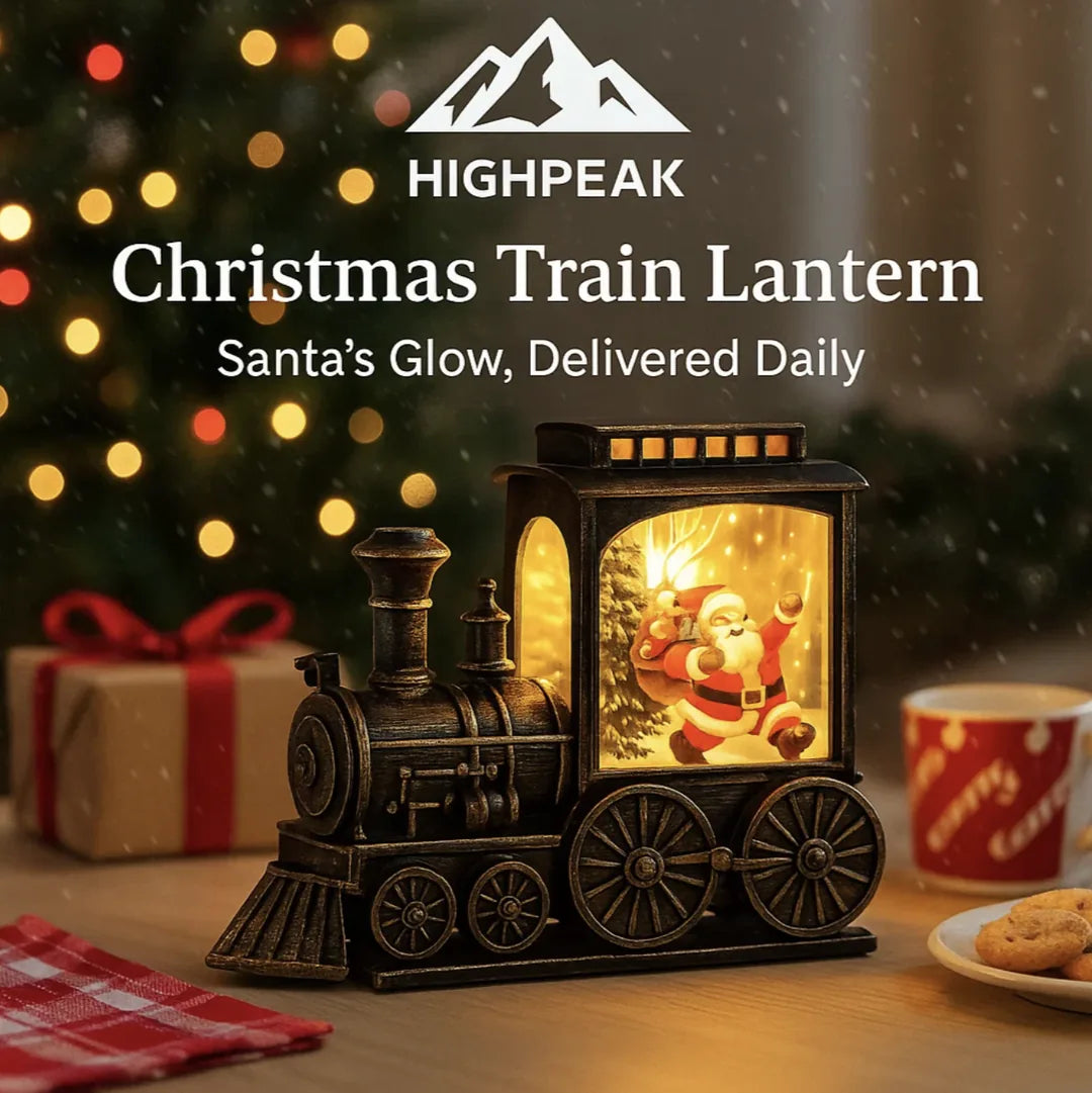 Christmas Train Lantern