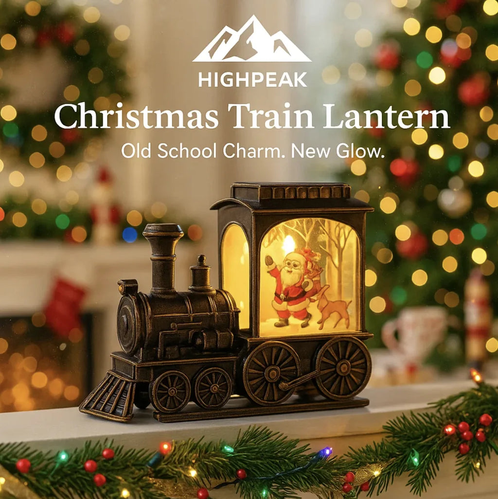 Christmas Train Lantern