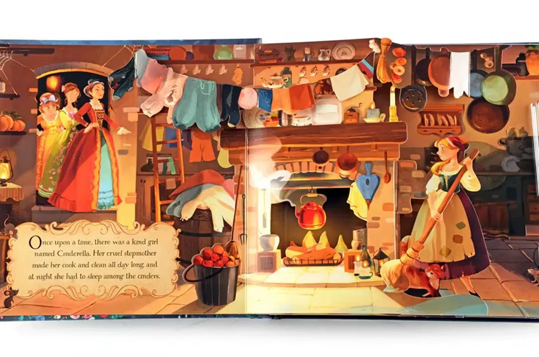 3D Pop-Up Cinderella Book