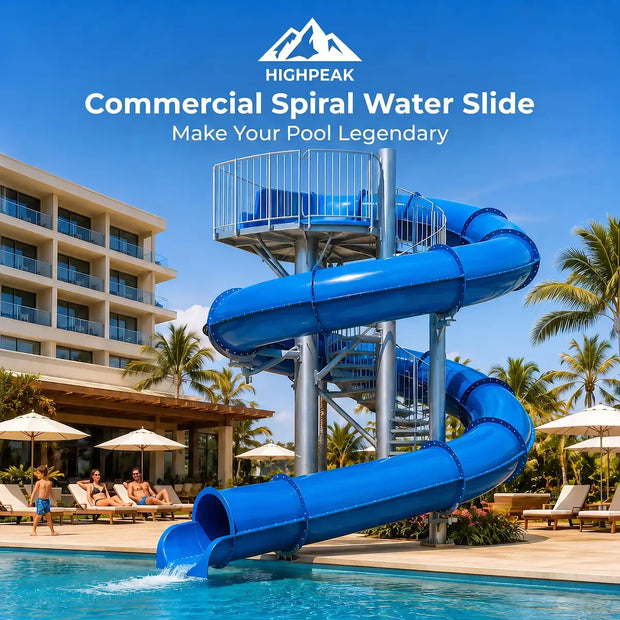 Commercial Spiral Water Slide