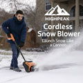 Cordless Electric Snow Blower