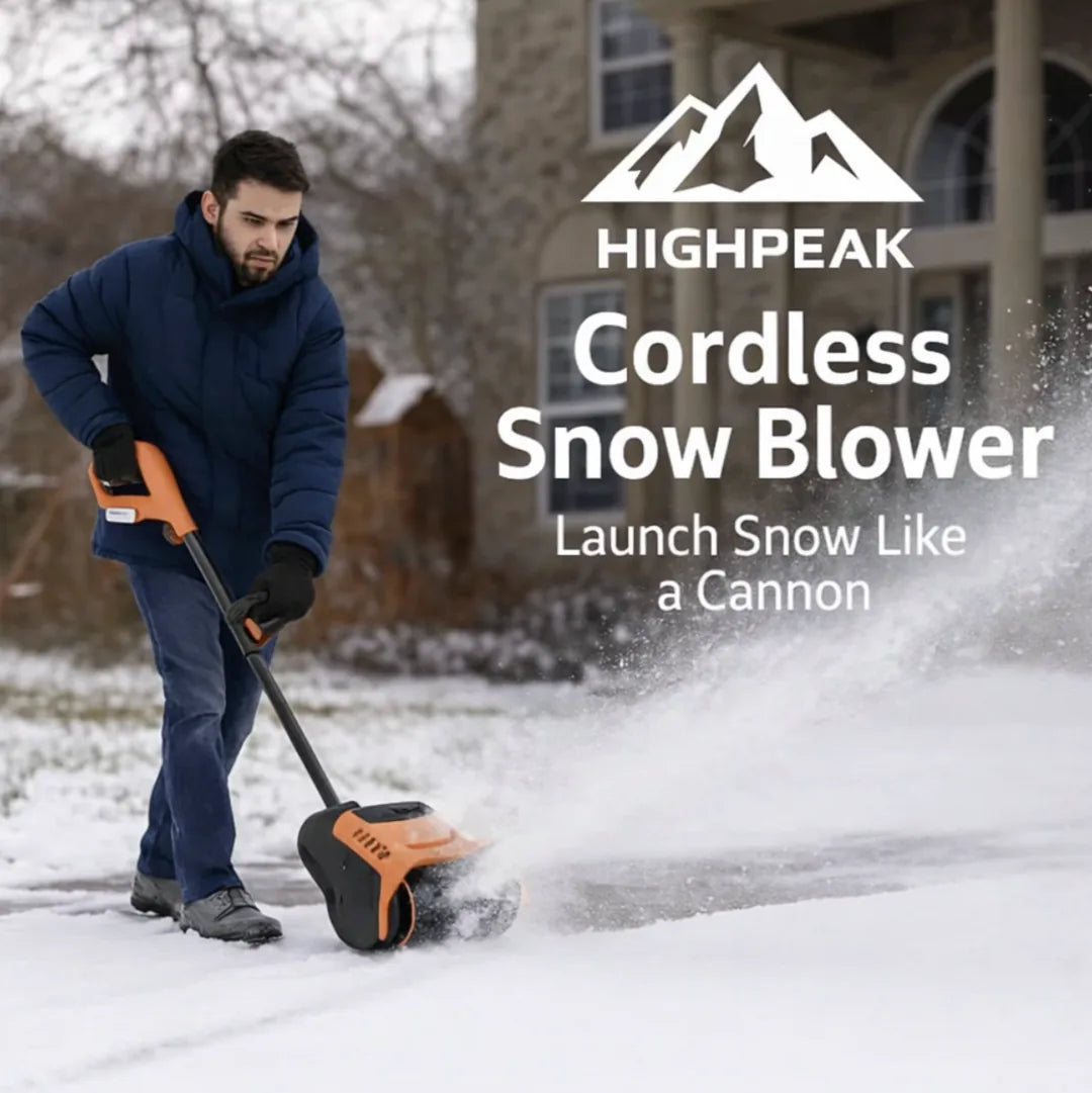 Cordless Electric Snow Blower