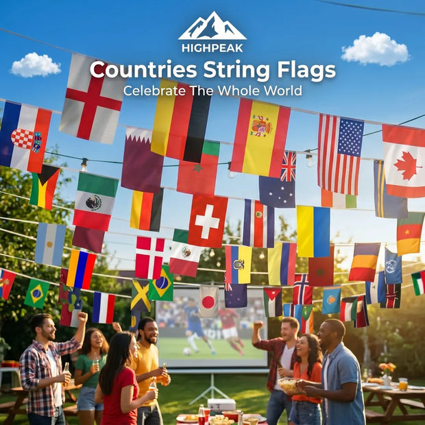 Countries String Flags