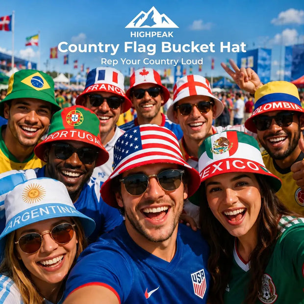 Country Flag Bucket Hat
