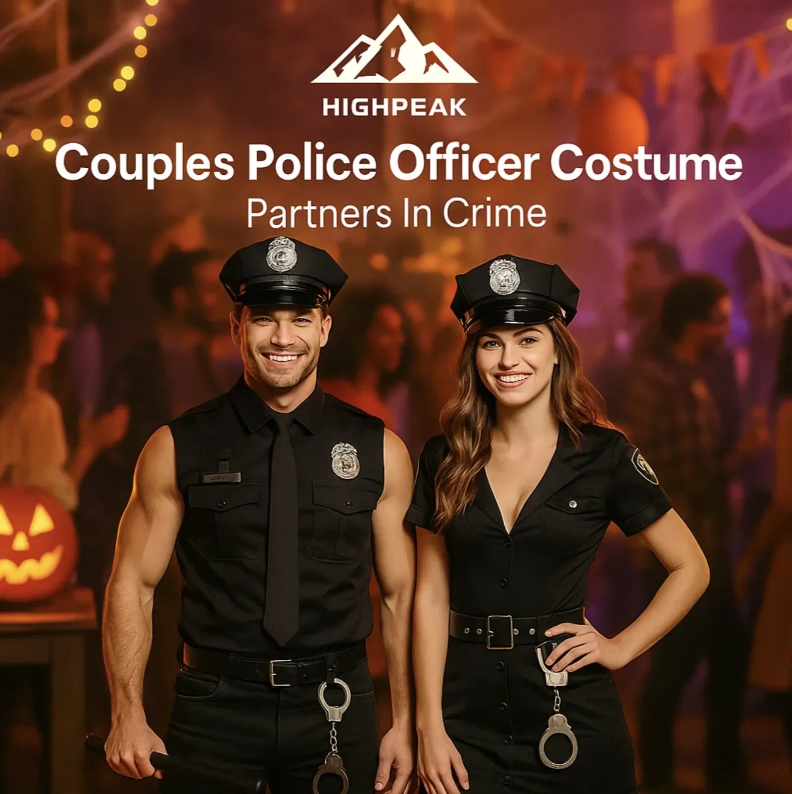 Couples Police Officer Costume