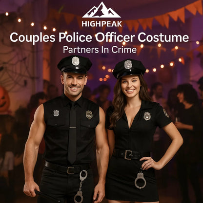 Couples Police Officer Costume