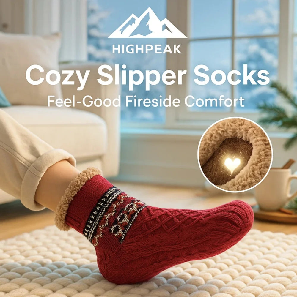 Cozy Winter Slipper Socks