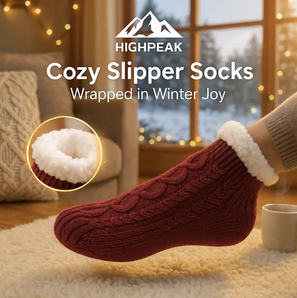 Cozy Winter Slipper Socks