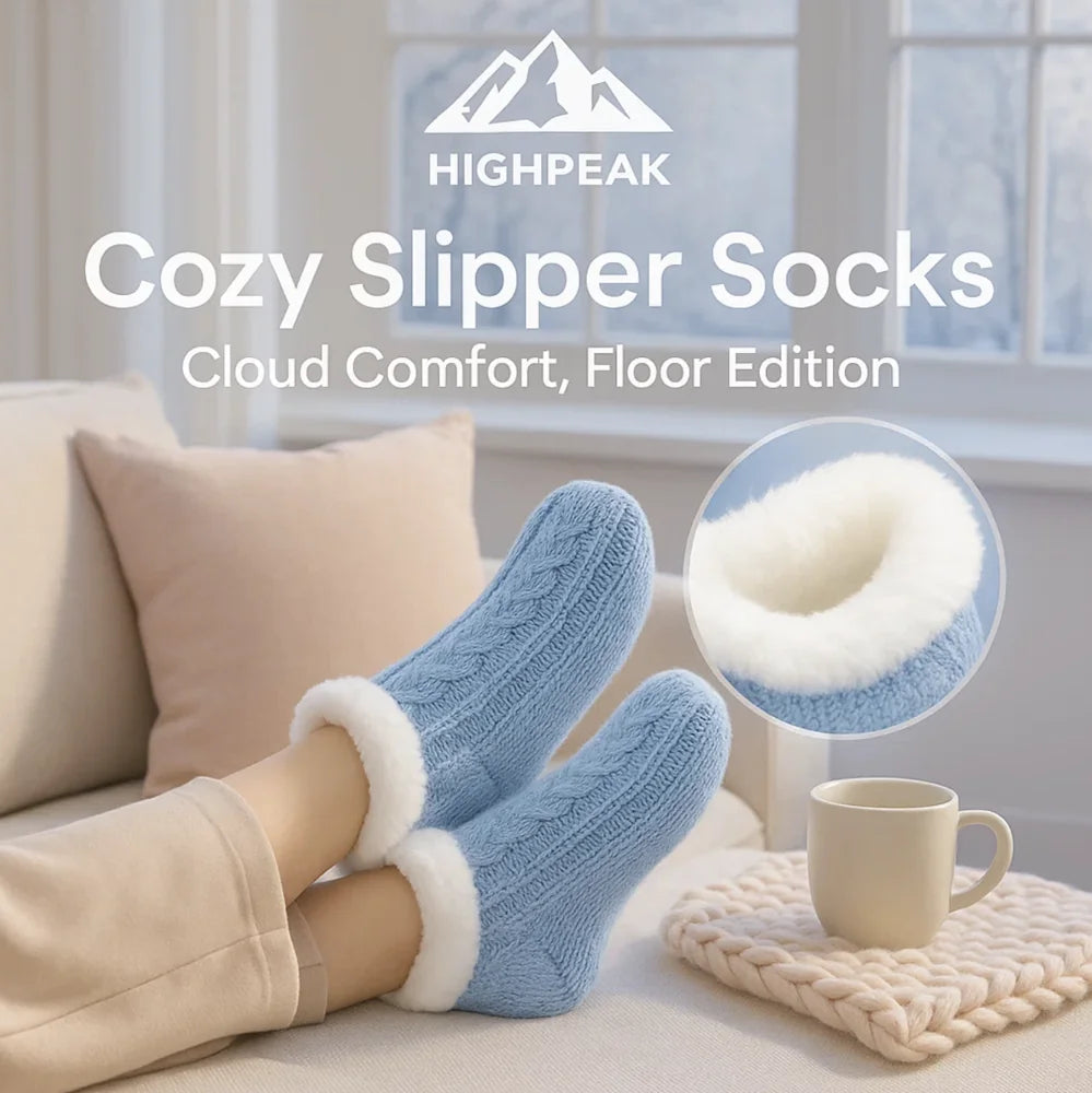 Cozy Winter Slipper Socks