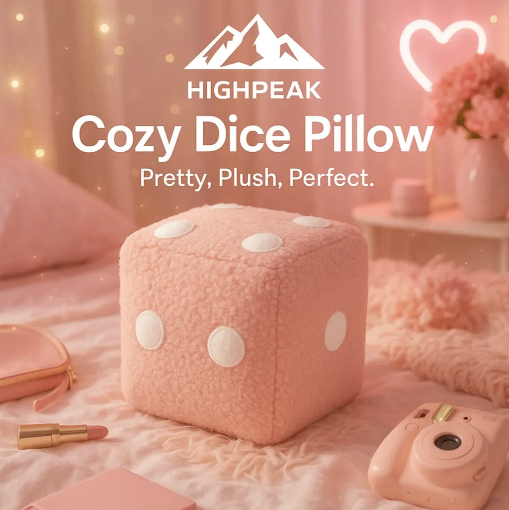 Cozy Dice Pillow