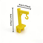 Crane Tea Bag Holder size guide showing a height of 3.15 inches (8 cm) and width of 1.57 inches (4 cm).