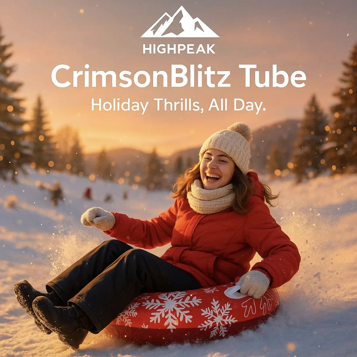 Snowman Snow Tube