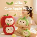 Cute Grumpy Apple Pillow