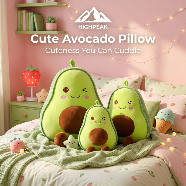 Cute Avocado Pillow