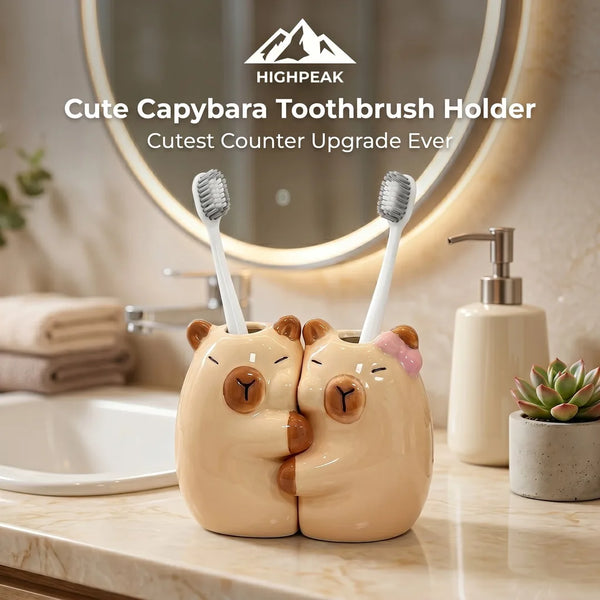 Cute Capybara Toothbrush Holder