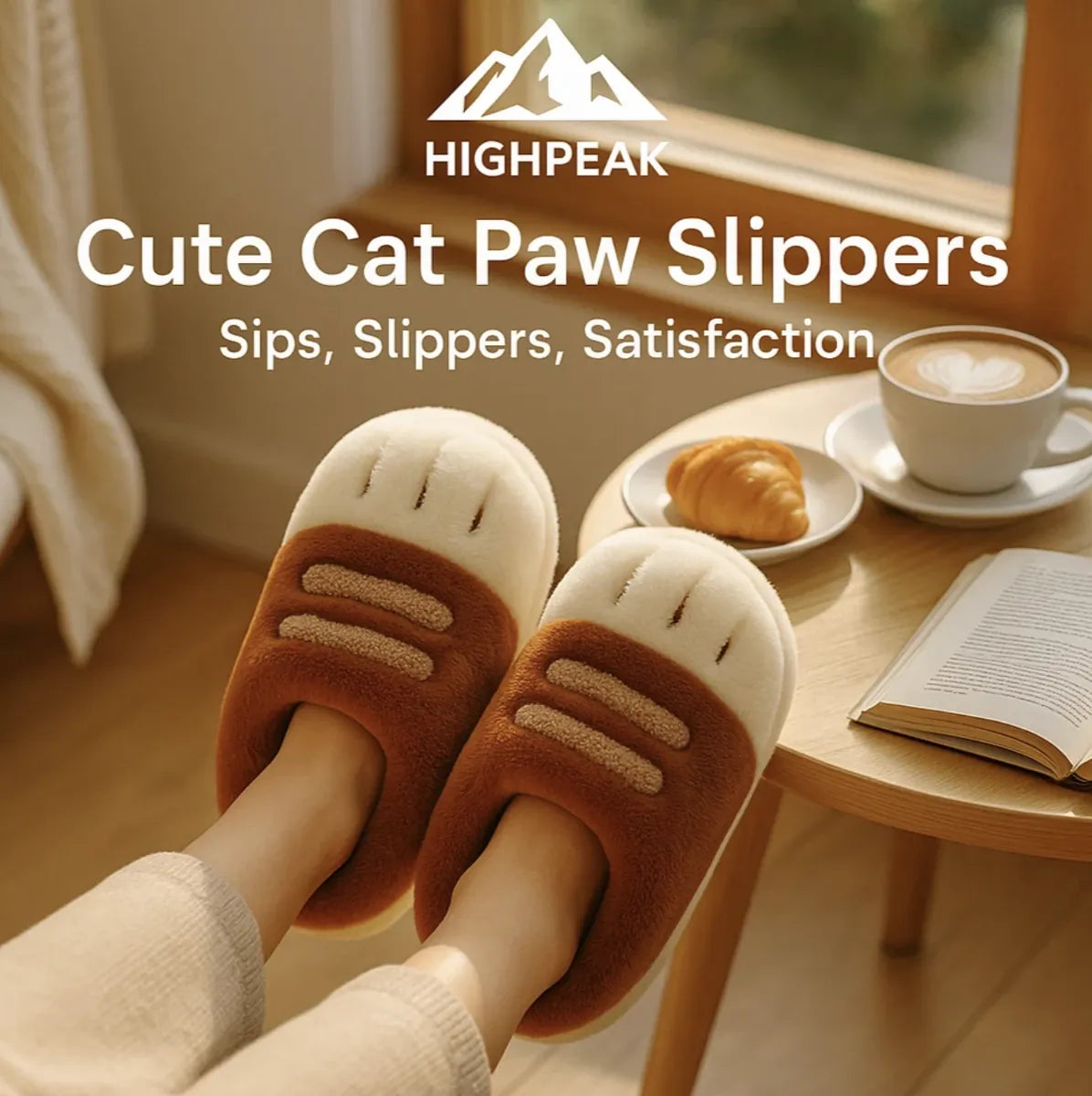 Cute Cat Paw Slippers