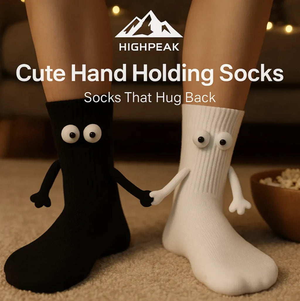 Cute Hand Holding Socks