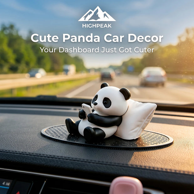 Cute Panda Car Decor