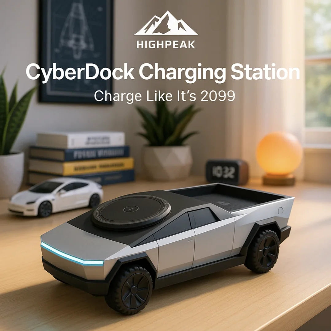 Cyber Dock HighPeak CyberDock Charging Station – 3-in-1 Wireless Qi2 Dock