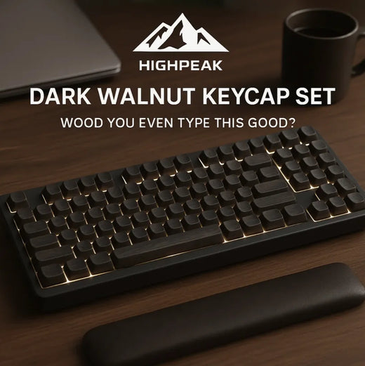 Dark Walnut Keycap Set