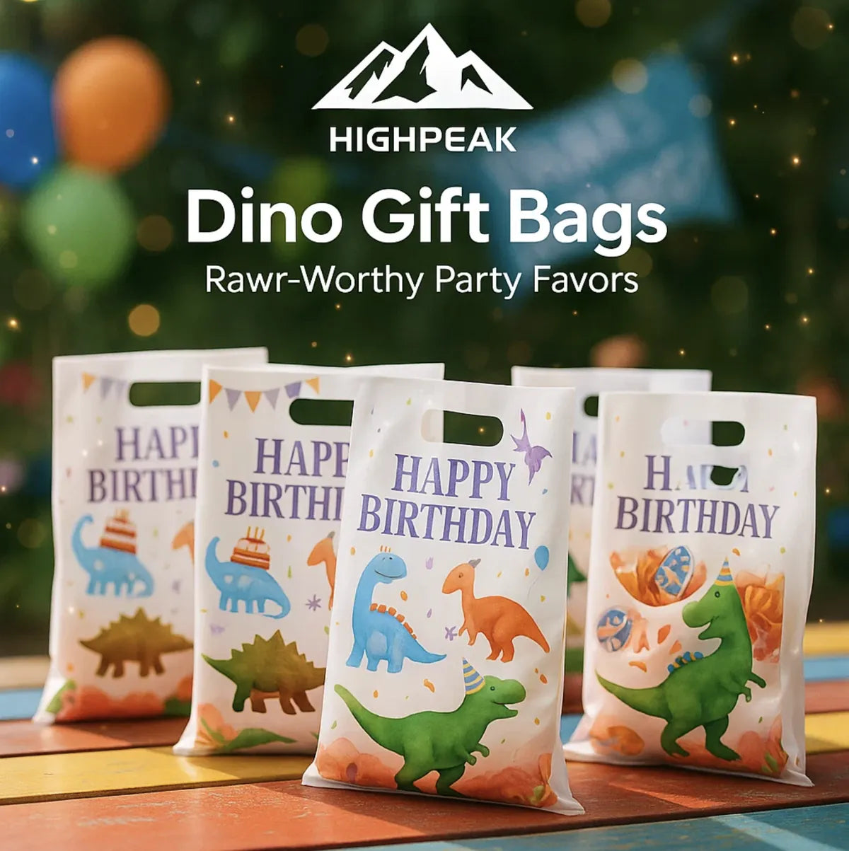 Dinosaur Party Supplies Kit