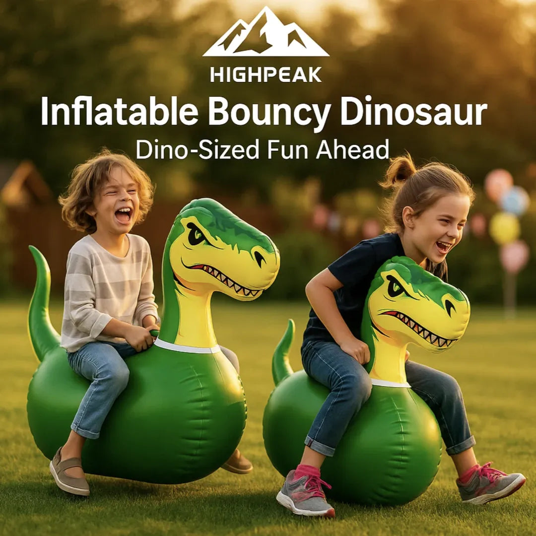 Inflatable Bouncy Dinosaur (2 Pair)