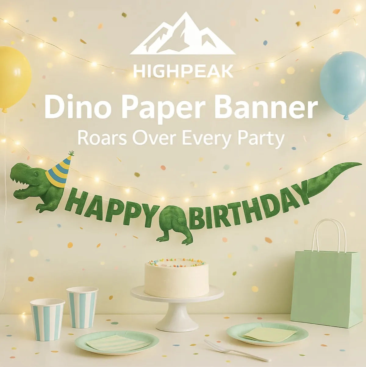 Dinosaur Party Supplies Kit