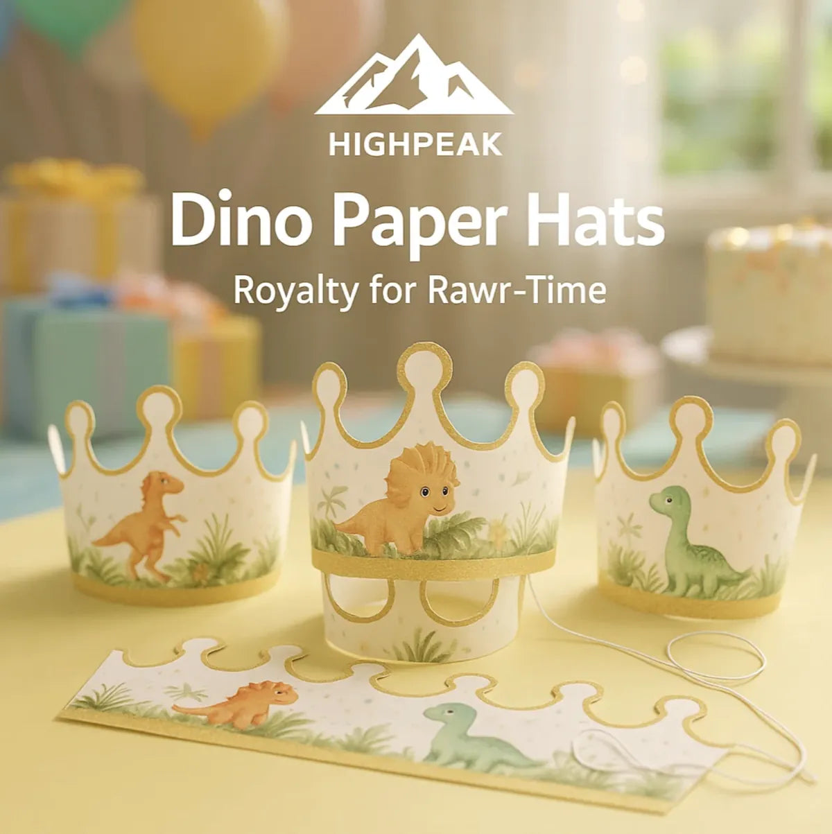Dinosaur Party Supplies Kit