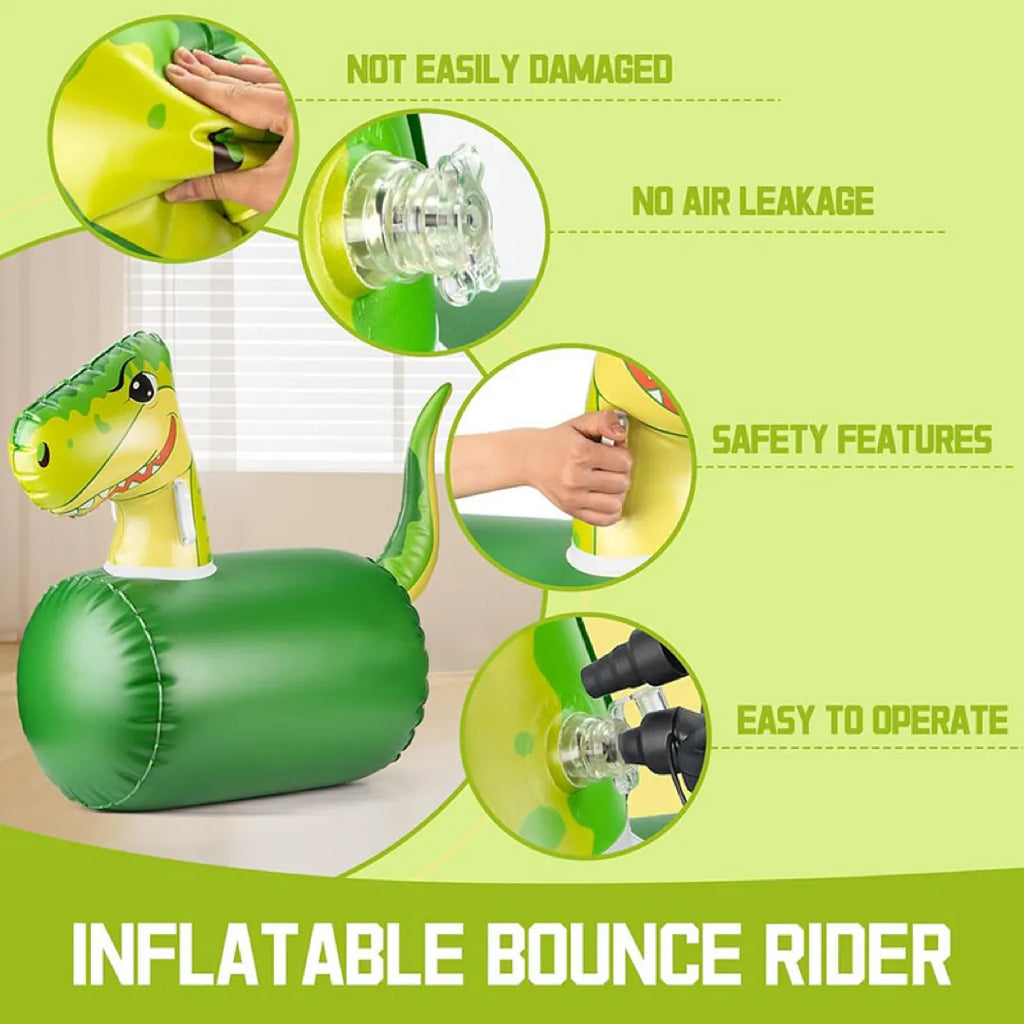 Inflatable Bouncy Dinosaur (2 Pair)