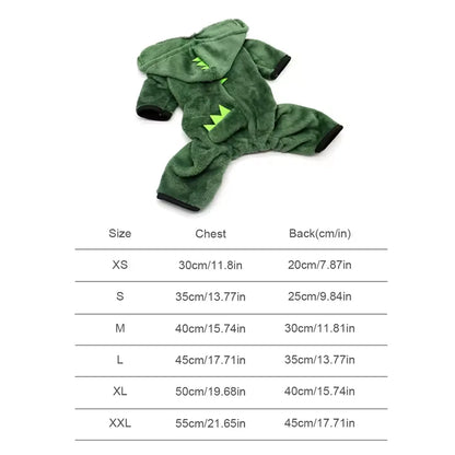 Dinosaur Pet Costume