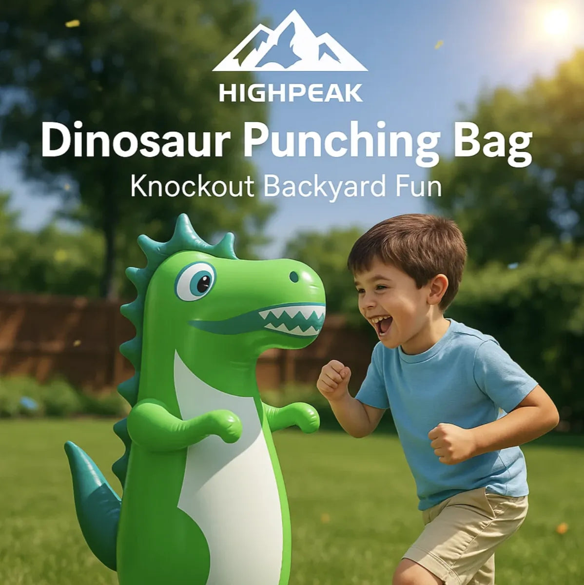Dinosaur Punching Bag