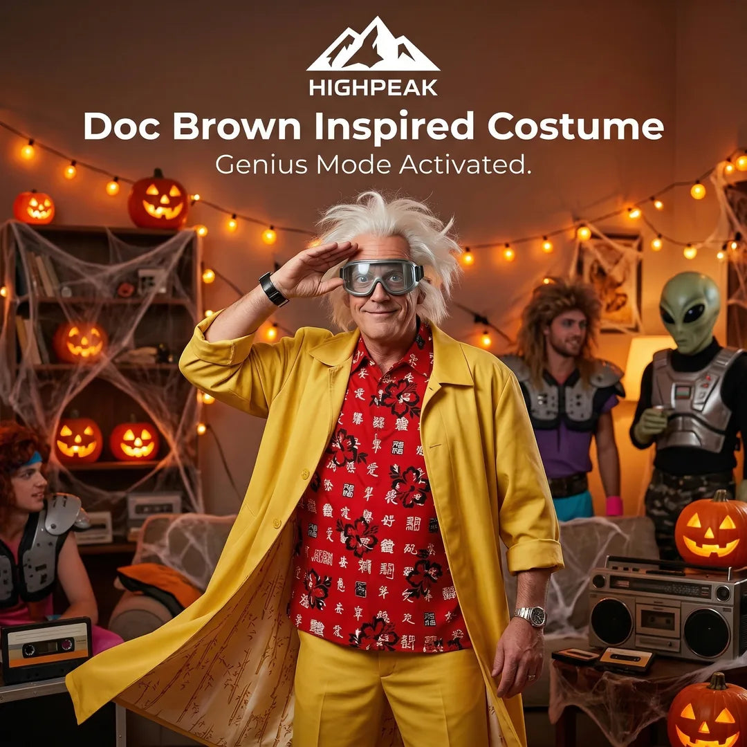Doc Brown Inspired Costume
