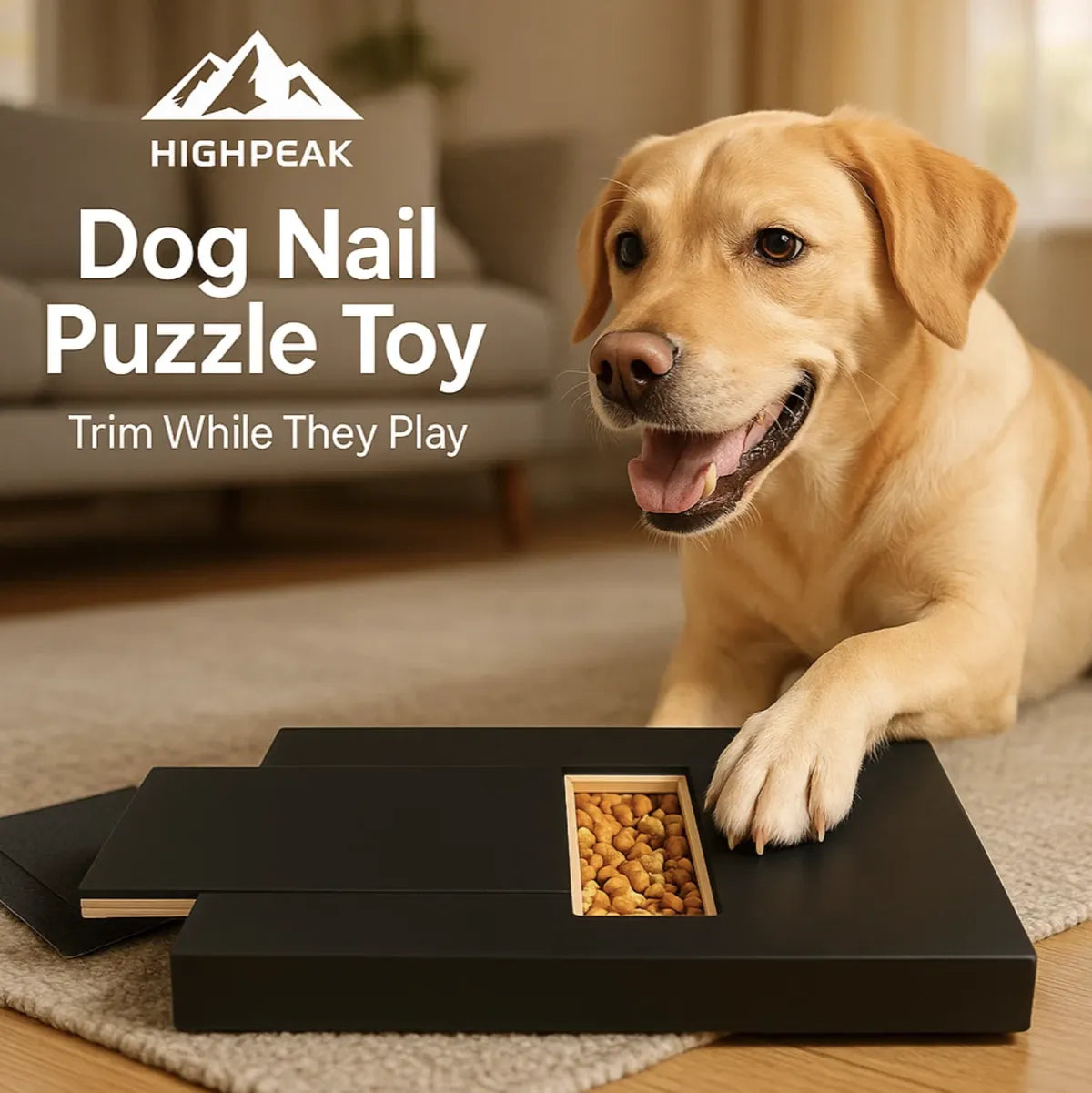 Dog Nail Puzzle Toy