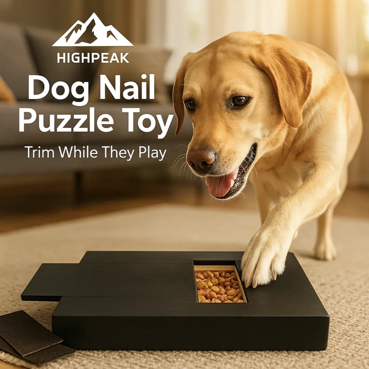 Dog Nail Puzzle Toy